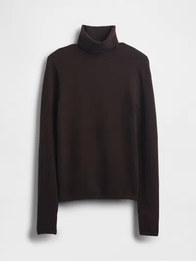 Gap Cashsoft Stretch Turtleneck Sweater In Animal Print