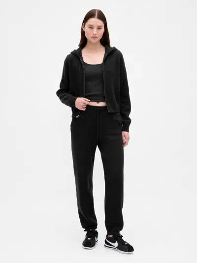Gap Cashsoft Sweater Joggers In Black