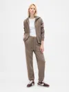 Gap Cashsoft Sweater Joggers In Brown