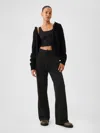Gap Cashsoft Sweater Pants In Black