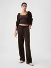 Gap Cashsoft Sweater Pants In Terra Brown