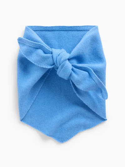 Gap Cashsoft Triangle Scarf In Blue