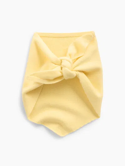 Gap Cashsoft Triangle Scarf In Yellow