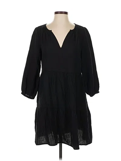 Pre-owned Gap Casual Dress In Black
