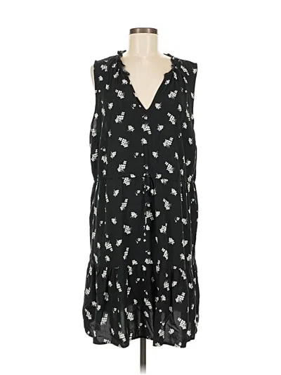 Pre-owned Gap Casual Dress In Black