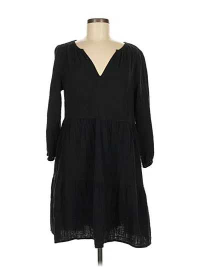Pre-owned Gap Casual Dress In Black