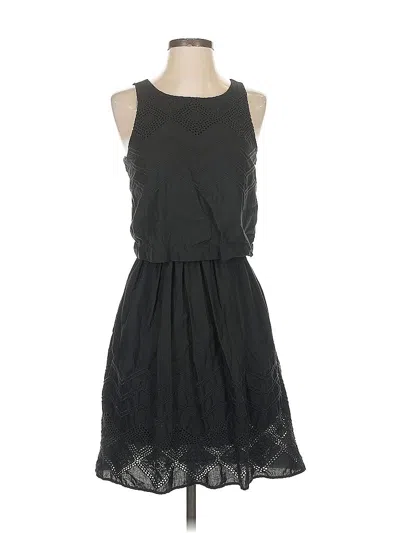 Pre-owned Gap Casual Dress In Black