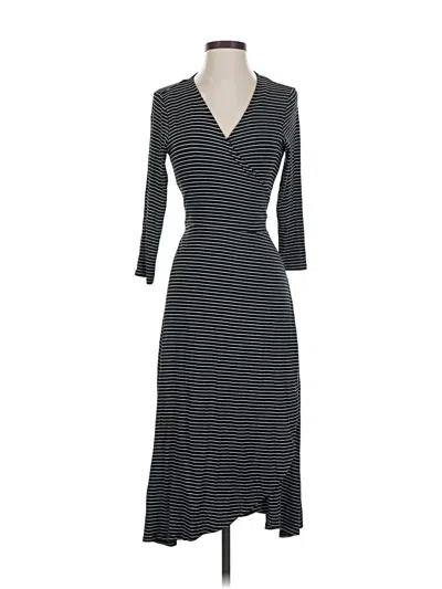 Pre-owned Gap Casual Dress In Black