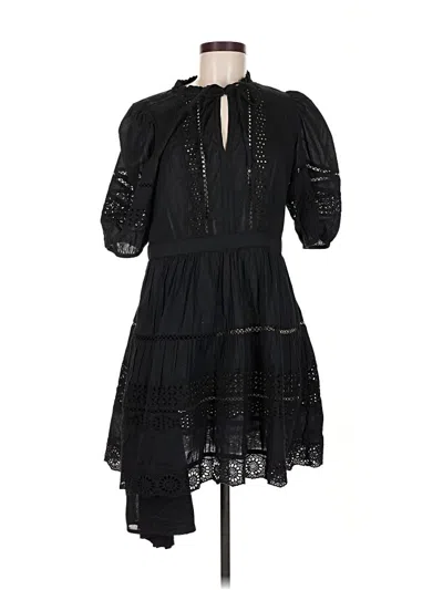 Pre-owned Gap Casual Dress In Black