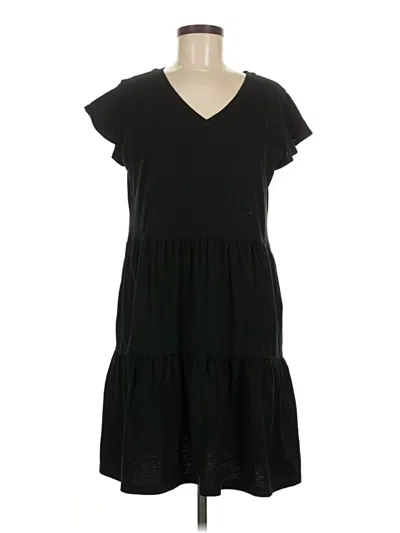 Pre-owned Gap Casual Dress In Black