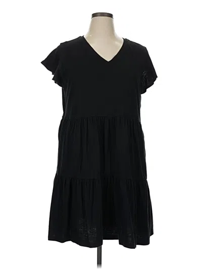 Pre-owned Gap Casual Dress In Black