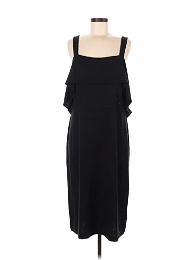 Pre-owned Gap Casual Dress In Black