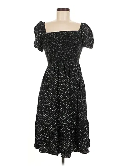 Pre-owned Gap Casual Dress In Black