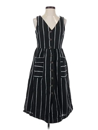 Pre-owned Gap Casual Dress In Black