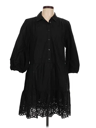 Pre-owned Gap Casual Dress In Black