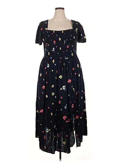 Pre-owned Gap Casual Dress In Black