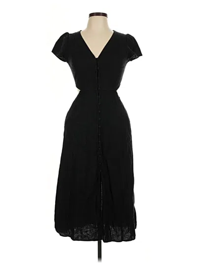 Pre-owned Gap Casual Dress In Black