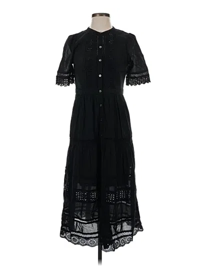 Pre-owned Gap Casual Dress In Black