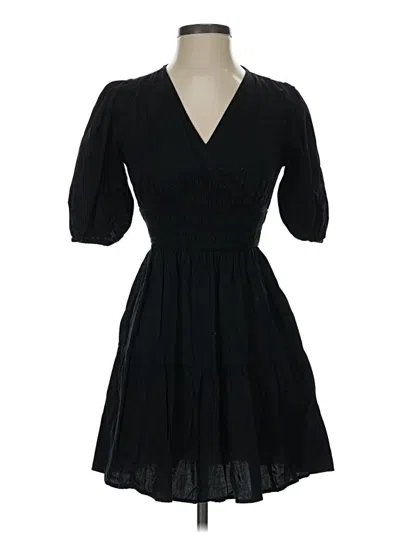 Pre-owned Gap Casual Dress In Black