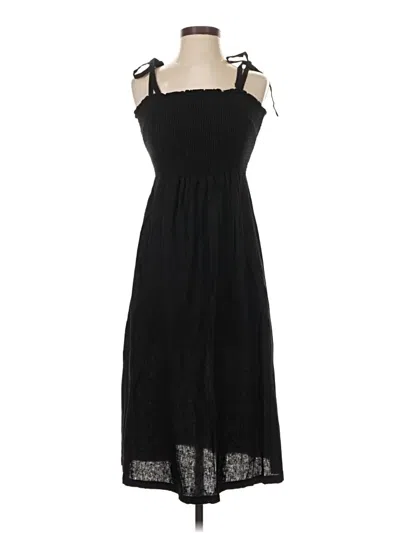 Pre-owned Gap Casual Dress In Black