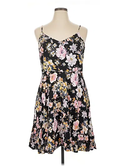 Pre-owned Gap Casual Dress In Black