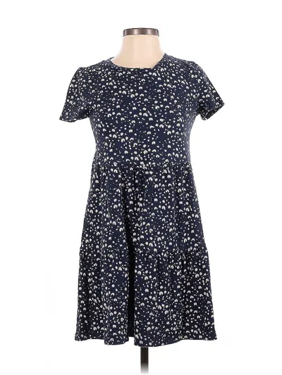 Pre-owned Gap Casual Dress In Blue