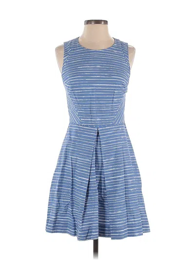 Pre-owned Gap Casual Dress In Blue