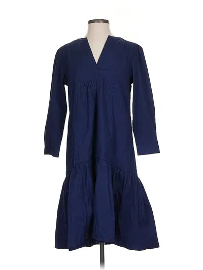 Pre-owned Gap Casual Dress In Blue