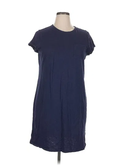 Pre-owned Gap Casual Dress In Blue