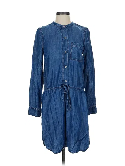 Pre-owned Gap Casual Dress In Blue