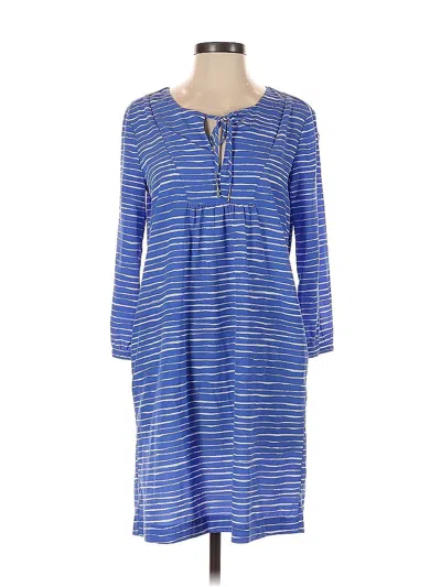 Pre-owned Gap Casual Dress In Blue