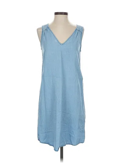Pre-owned Gap Casual Dress In Blue