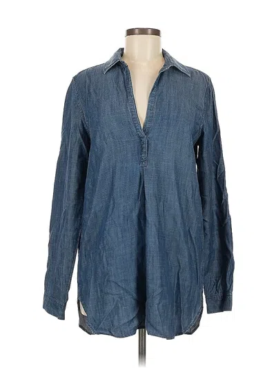 Pre-owned Gap Casual Dress In Blue