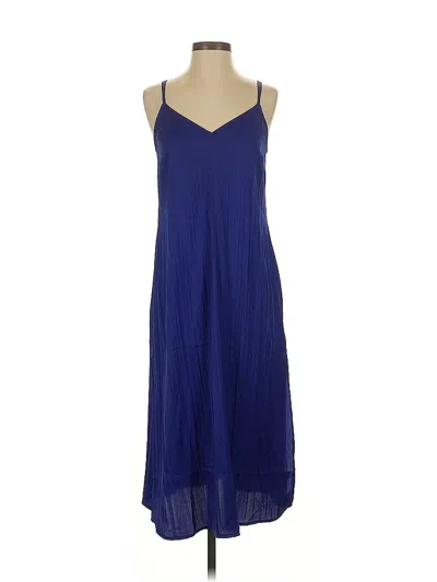 Pre-owned Gap Casual Dress In Blue