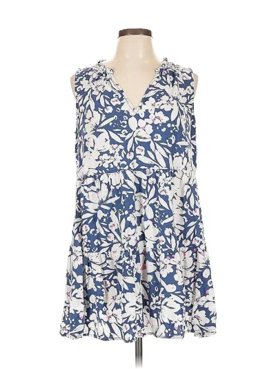 Pre-owned Gap Casual Dress In Blue
