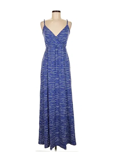 Pre-owned Gap Casual Dress In Blue