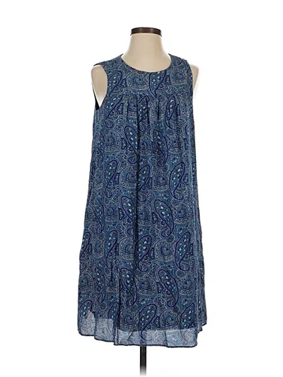 Pre-owned Gap Casual Dress In Blue