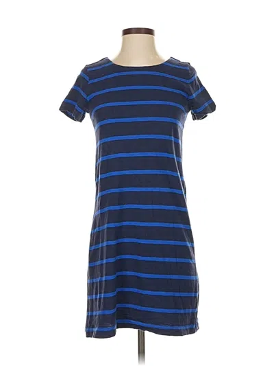Pre-owned Gap Casual Dress In Blue