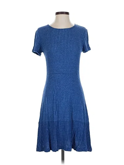 Pre-owned Gap Casual Dress In Blue