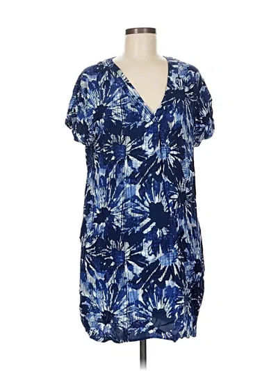 Pre-owned Gap Casual Dress In Blue