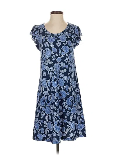 Pre-owned Gap Casual Dress In Blue