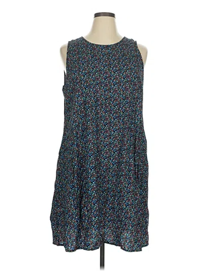 Pre-owned Gap Casual Dress In Blue