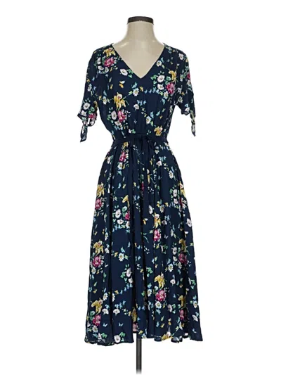 Pre-owned Gap Casual Dress In Blue