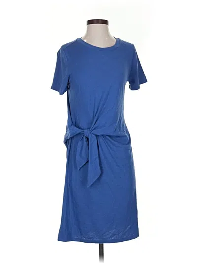 Pre-owned Gap Casual Dress In Blue
