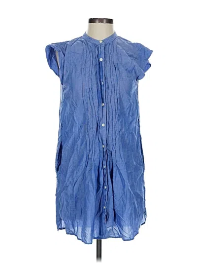Pre-owned Gap Casual Dress In Blue