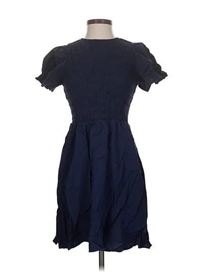 Pre-owned Gap Casual Dress In Blue