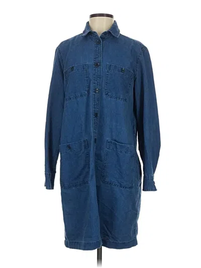 Pre-owned Gap Casual Dress In Blue