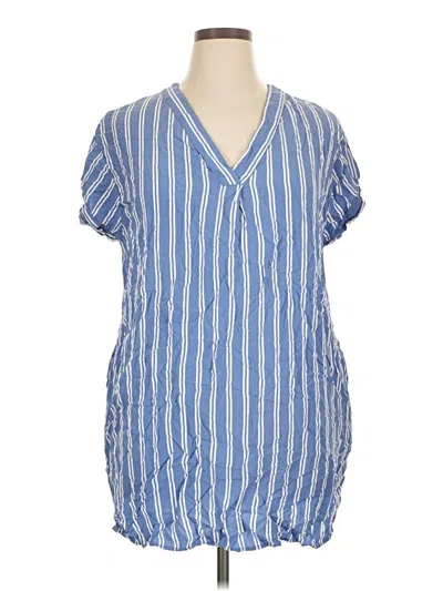 Pre-owned Gap Casual Dress In Blue