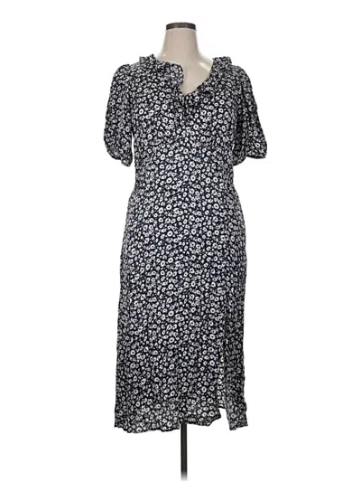 Pre-owned Gap Casual Dress In Blue