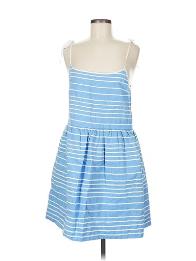 Pre-owned Gap Casual Dress In Blue